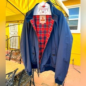 Baracuta G9 Jacket Navy size XL Mens/ size 48 very gently worn a few times!